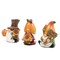 3pcs Fall Thanksgiving Pumpkin Gnomes Decorations Handmade Swedish Tomte Elf for Fall Decor Gift - Thanksgiving Party Home Gnomes Decor - Autumn Gifts
